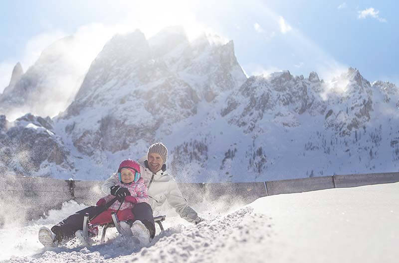 Pista da slittino Croda Rossa